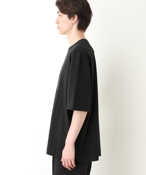 JUNRED(ジュンレッド)の「スクエアドットガールズTee(Tシャツ/カットソー・メンズ・ホワイト/ブラック/サックスブルー・S/M/L)」の21枚目の写真