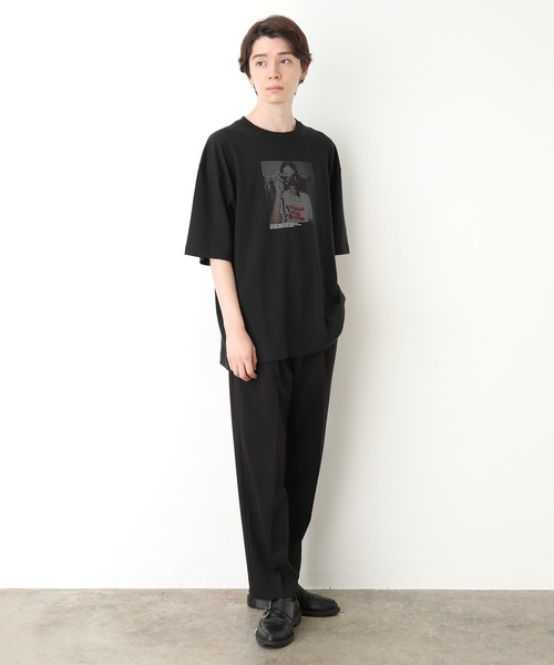 JUNRED(ジュンレッド)の「スクエアドットガールズTee(Tシャツ/カットソー・メンズ・ホワイト/ブラック/サックスブルー・S/M/L)」の11枚目の写真