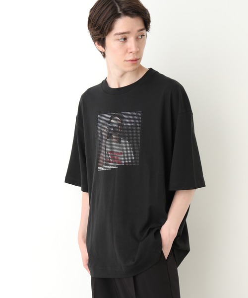 JUNRED(ジュンレッド)の「スクエアドットガールズTee(Tシャツ/カットソー・メンズ・ホワイト/ブラック/サックスブルー・S/M/L)」の10枚目の写真