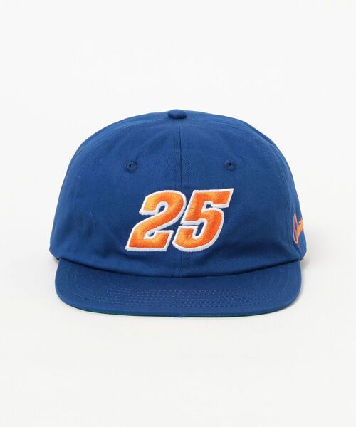 QUARTER SNACKS(クウォータースナックス)の「QUARTER SNACKS / Racer Cap(キャップ・メンズ・ブルー/ネイビー・ONE SIZE)」の3枚目の写真