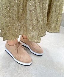 MAMIAN（マミアン）の「プラットフォーム チロリアンシューズ (4.0cmソール)（モカシン/デッキシューズ・レディース）」