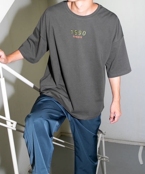 【 】core logo tape クルーネック タオル地 Tシャツ セール】1990ロゴTシャツ（ユニセックス）（Tシャツ