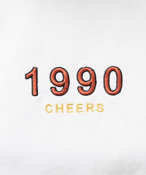 PairPair(ペアペア)の「1990ロゴTシャツ(ユニセックス)(Tシャツ/カットソー・レディース・オフホワイト/グリーン/スミクロ・FREE)」の7枚目の写真