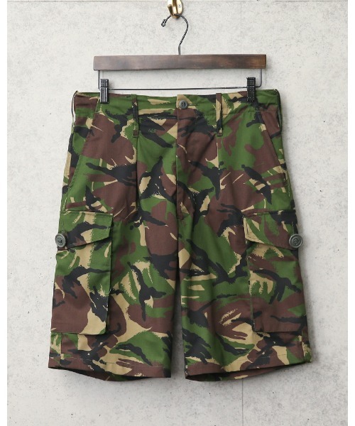 MILITARY(ミリタリー)の「リメイク デッドストック イギリス軍 ライトウェイト コンバット ショートパンツ DPMカモ(カーゴパンツ・メンズ・グリーン系カモフラージュ・80/84)」の10枚目の写真