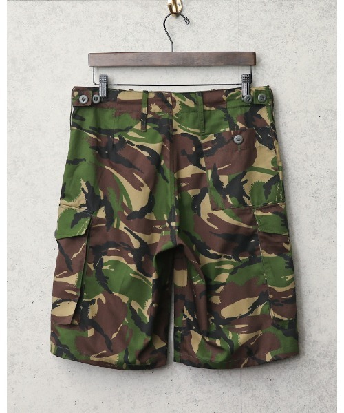 MILITARY(ミリタリー)の「リメイク デッドストック イギリス軍 ライトウェイト コンバット ショートパンツ DPMカモ(カーゴパンツ・メンズ・グリーン系カモフラージュ・80/84)」の2枚目の写真