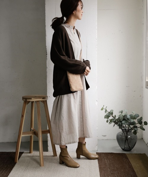 URBAN RESEARCH DOORS(アーバンリサーチドアーズ)の「コクーンスリーブニットカーディガン(カーディガン/ボレロ・レディース・ベージュ/グリーン系その他・ONE)」の19枚目の写真