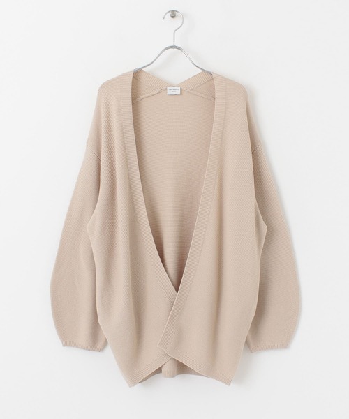 URBAN RESEARCH DOORS(アーバンリサーチドアーズ)の「コクーンスリーブニットカーディガン(カーディガン/ボレロ・レディース・ベージュ/グリーン系その他・ONE)」の12枚目の写真