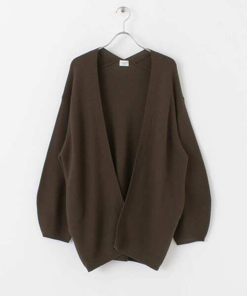 URBAN RESEARCH DOORS(アーバンリサーチドアーズ)の「コクーンスリーブニットカーディガン(カーディガン/ボレロ・レディース・ベージュ/グリーン系その他・ONE)」の10枚目の写真