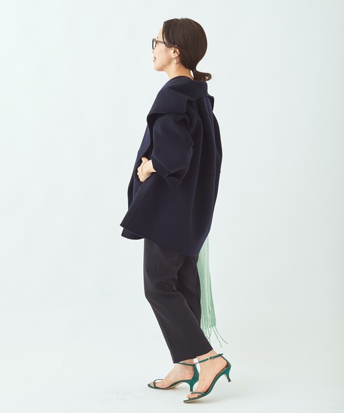 plage(プラージュ)の「ハミルトンハーフコート◆(その他アウター・レディース・ベージュ/ネイビー・38/36)」の18枚目の写真