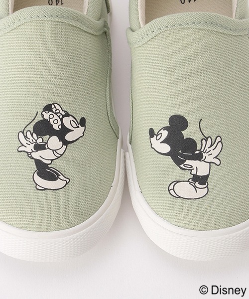 petit main（プティマイン）の「【Disney】ミッキースリッポン（スリッポン・キッズ・パープル/ブラック/ライトカーキ・15cm/14cm/17cm/16cm）」の10枚目の写真