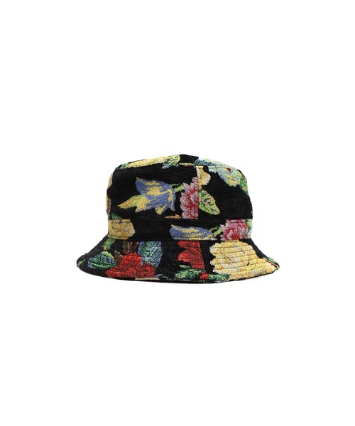 MYne（マイン）の「【MYne】フラワーゴブランバケットハット/Flower Gobelin Bucket Hat（ハット・メンズ・ブラック/ベージュ/ボルドー・FREE）」の16枚目の写真