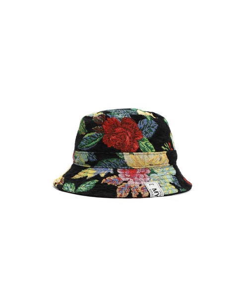 MYne（マイン）の「【MYne】フラワーゴブランバケットハット/Flower Gobelin Bucket Hat（ハット・メンズ・ブラック/ベージュ/ボルドー・FREE）」の15枚目の写真
