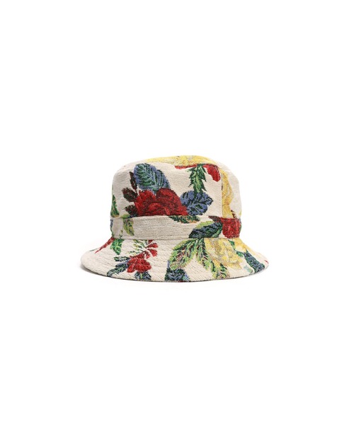 MYne（マイン）の「【MYne】フラワーゴブランバケットハット/Flower Gobelin Bucket Hat（ハット・メンズ・ブラック/ベージュ/ボルドー・FREE）」の12枚目の写真
