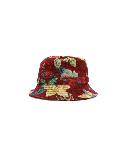 MYne（マイン）の「【MYne】フラワーゴブランバケットハット/Flower Gobelin Bucket Hat（ハット・メンズ・ブラック/ベージュ/ボルドー・FREE）」の7枚目の写真