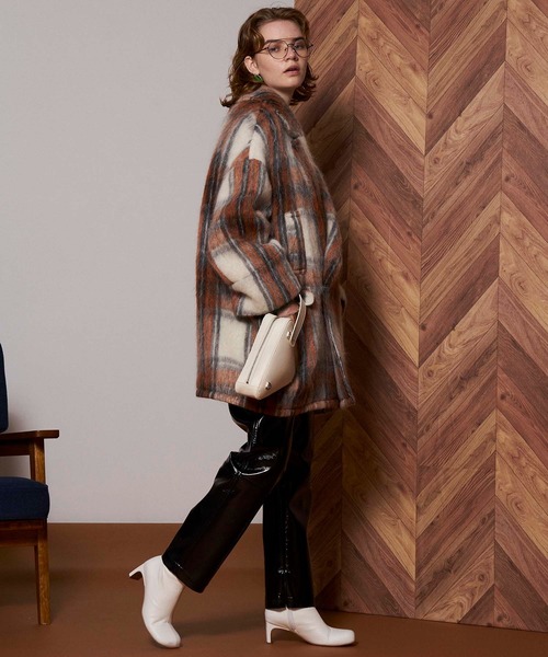 モヘヤシャギーオーバーコート【MAISON SPECIAL/メゾンスペシャル】 MAISON SPECIAL（メゾンスペシャル）の「モヘヤシャギーオーバーコート