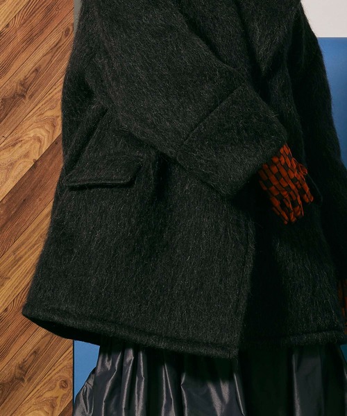 MAISON SPECIAL（メゾンスペシャル）の「モヘヤシャギーオーバーコート