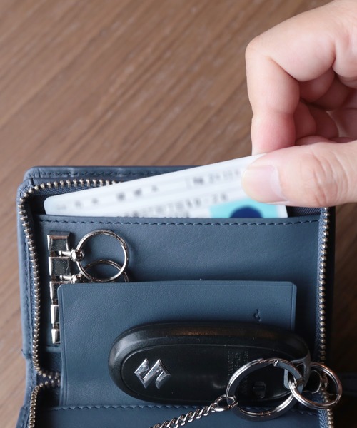 [mieno]牛革レザースマートキーケース（キーケース/キーアクセサリー）｜mieno（ミエノ）