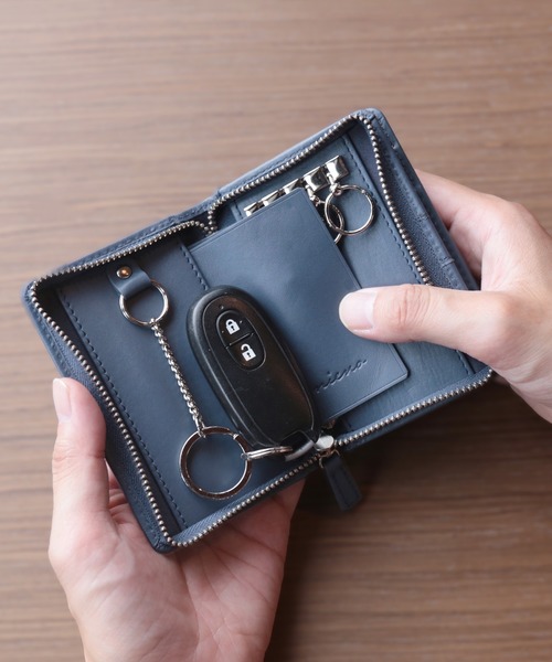 [mieno]牛革レザースマートキーケース（キーケース/キーアクセサリー）｜mieno（ミエノ）