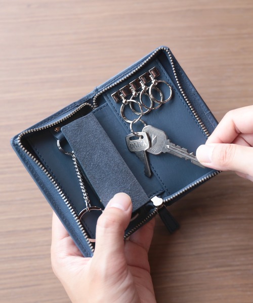 [mieno]牛革レザースマートキーケース（キーケース/キーアクセサリー）｜mieno（ミエノ）