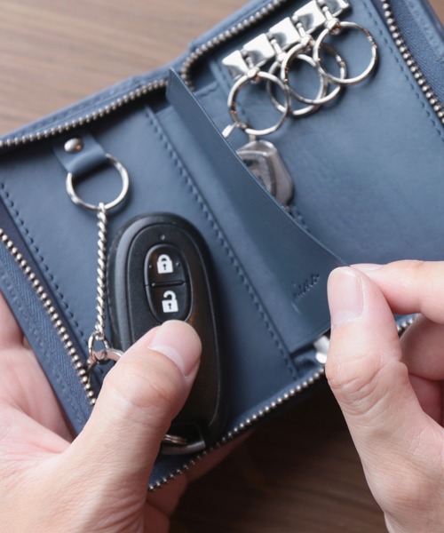 [mieno]牛革レザースマートキーケース（キーケース/キーアクセサリー）｜mieno（ミエノ）