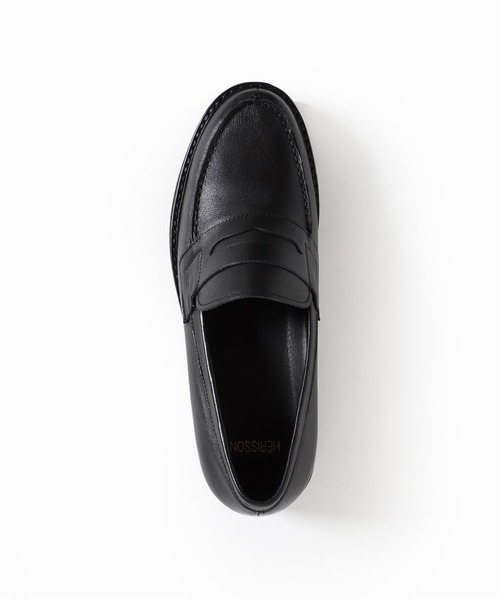 HERISSON(エリソン)の「◆【HERISSON / エリソン】レザーローファー(ドレスシューズ・メンズ・ブラック・26cm/27cm/28cm/26.5cm/27.5cm)」の3枚目の写真