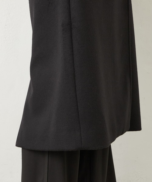 Lui's（ルイス）の「メルトンオーバーダブルチェスターコート（チェスターコート・レディース・ブラック/グレー/グリーン・FREE）」の22枚目の写真