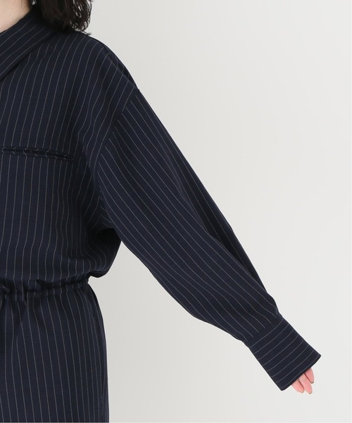 JOINT WORKS（ジョイントワークス）の「J-ワイドオールインワン（サロペット/オーバーオール・レディース・ネイビー・FREE）」の3枚目の写真