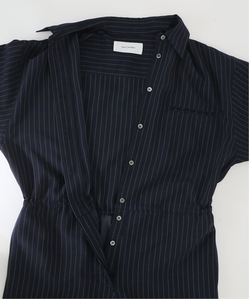 JOINT WORKS（ジョイントワークス）の「J-ワイドオールインワン（サロペット/オーバーオール・レディース・ネイビー・FREE）」の7枚目の写真