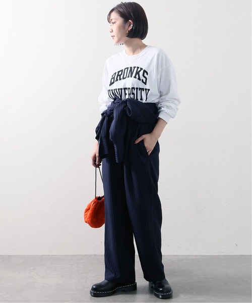 JOINT WORKS（ジョイントワークス）の「J-ワイドオールインワン（サロペット/オーバーオール・レディース・ネイビー・FREE）」の16枚目の写真