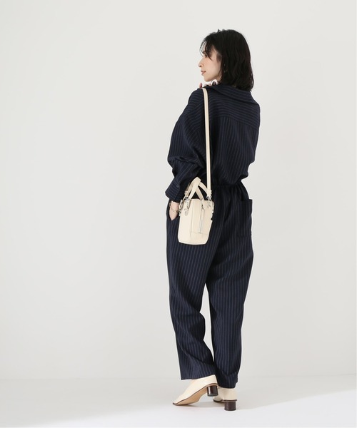 JOINT WORKS（ジョイントワークス）の「J-ワイドオールインワン（サロペット/オーバーオール・レディース・ネイビー・FREE）」の2枚目の写真