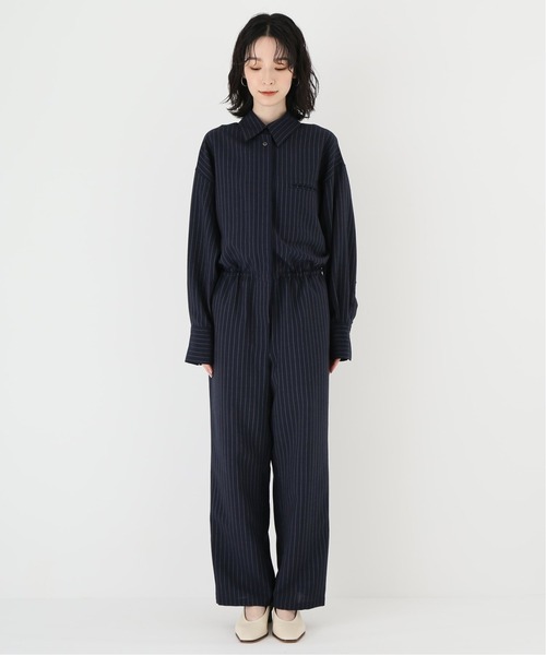 JOINT WORKS（ジョイントワークス）の「J-ワイドオールインワン（サロペット/オーバーオール・レディース・ネイビー・FREE）」の17枚目の写真