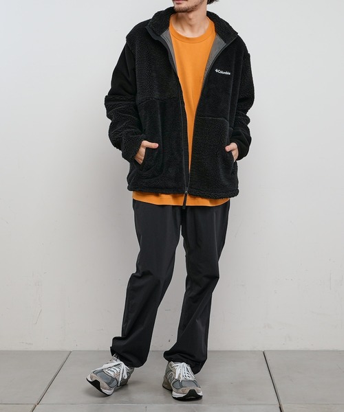 Columbia/コロンビア】別注ボア切替スタンドブルゾン Columbia 