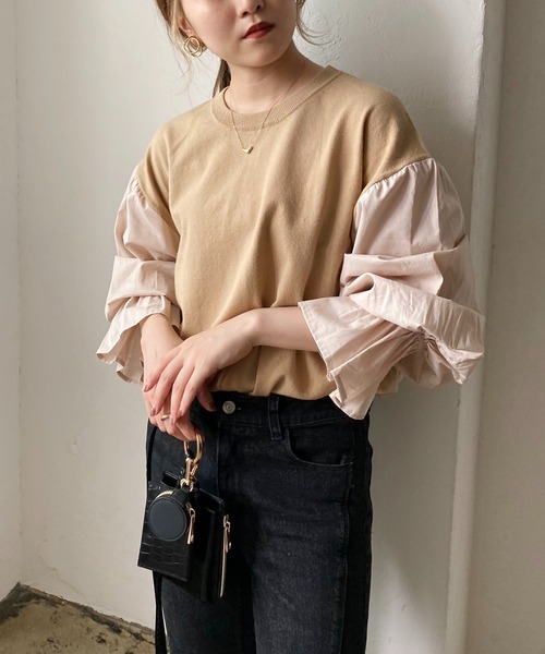 CAPRICIEUX LE'MAGE（カプリシューレマージュ）の「パフシャツ