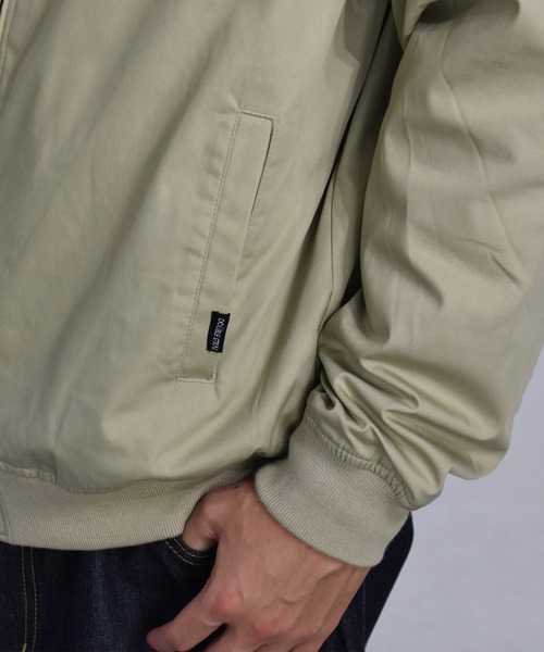 DOUBLE STEAL(ダブルスティール)の「Sinple Logo T/C JKT(MA-1・メンズ・ブラック/ベージュ・LARGE/X-LARGE/MEDIUM)」の11枚目の写真