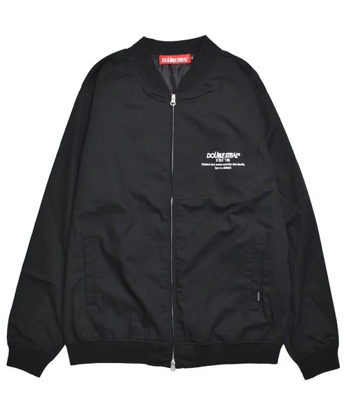 DOUBLE STEAL(ダブルスティール)の「Sinple Logo T/C JKT(MA-1・メンズ・ブラック/ベージュ・LARGE/X-LARGE/MEDIUM)」の20枚目の写真