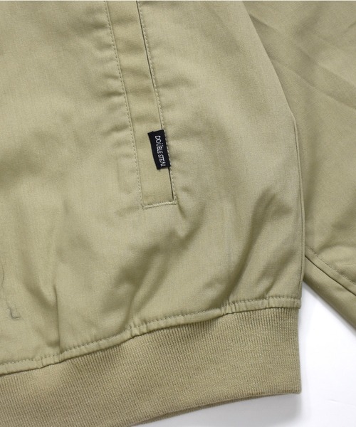 DOUBLE STEAL(ダブルスティール)の「Sinple Logo T/C JKT(MA-1・メンズ・ブラック/ベージュ・LARGE/X-LARGE/MEDIUM)」の8枚目の写真