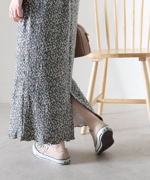 Cheek（チーク）の「花柄プリーツタイトスカート（スカート・レディース・グレー/ブラウン/ピンク・FREE）」の20枚目の写真