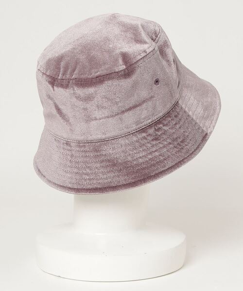 WEGO（ウィゴー）の「WEGO/ベロアバケットハット（ハット・レディース・ベージュ/ブラック/パープル系その他・FREE）」の18枚目の写真