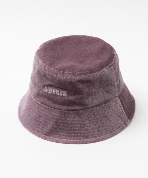 WEGO（ウィゴー）の「WEGO/ベロアバケットハット（ハット・レディース・ベージュ/ブラック/パープル系その他・FREE）」の11枚目の写真