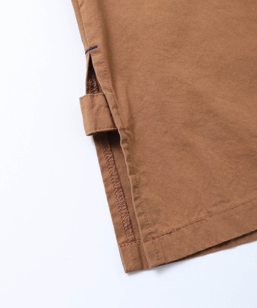 khakito（カーキト）の「綿100% セーラーカラー付き 袖タック スタンドカラーシャツ（シャツ/ブラウス・レディース・ホワイト/ブラック/ベージュ・FREE）」の14枚目の写真