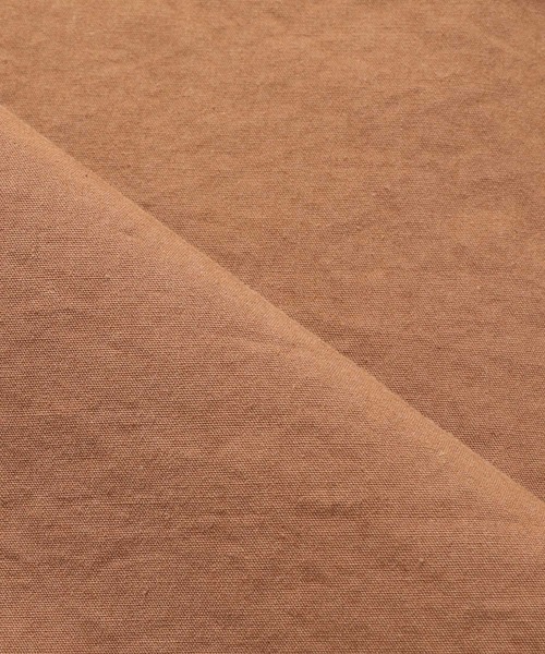 khakito（カーキト）の「綿100% セーラーカラー付き 袖タック スタンドカラーシャツ（シャツ/ブラウス・レディース・ホワイト/ブラック/ベージュ・FREE）」の12枚目の写真