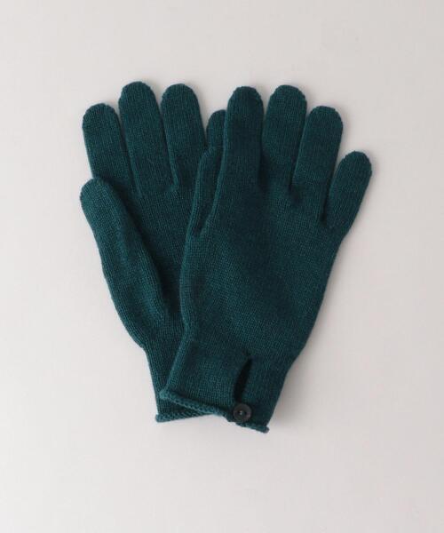 Johnstons of Elgin＞CASHMERE BUTTON GLOVES/グローブ 【公式通販】