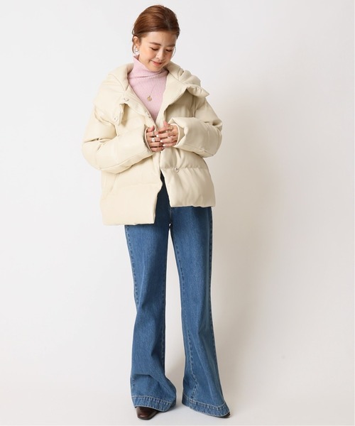 U by SPICK&SPAN（ユーバイスピックアンドスパン）の「≪追加≫リブタートル 2◆（ニット/セーター・レディース・アイボリー/ピンク系その他/ブラウン/その他1・FREE）」の19枚目の写真