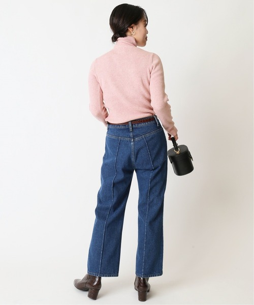 U by SPICK&SPAN（ユーバイスピックアンドスパン）の「≪追加≫リブタートル 2◆（ニット/セーター・レディース・アイボリー/ピンク系その他/ブラウン/その他1・FREE）」の22枚目の写真