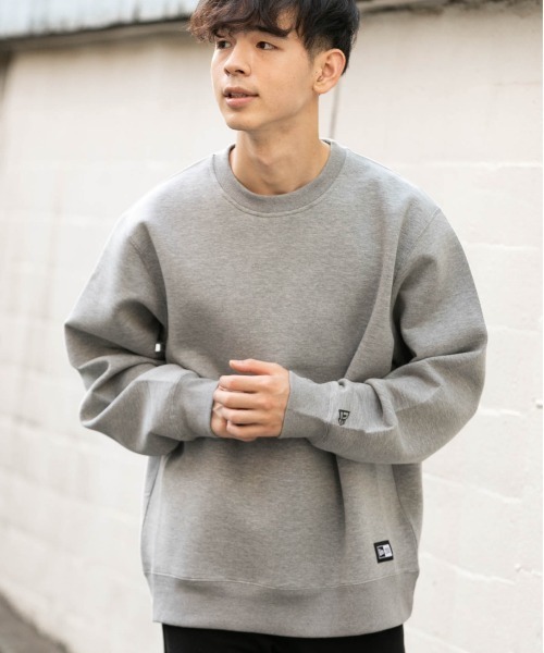 NEW ERA（ニューエラ）の「ニューエラ スウェット ONSPOTZ別注 シンプル（スウェット・メンズ・ブラック/グレー/ホワイト・M/S/XXL/L/XL）」の4枚目の写真