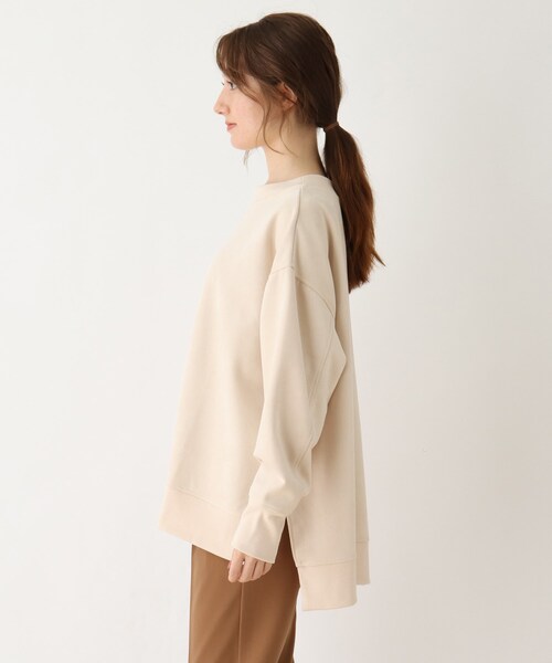 SHOO・LA・RUE(シューラルー)の「◆フェイクスエードプルオーバー(Tシャツ/カットソー・レディース・ブラック/オリーブ/ブルー/ナチュラル/キャメル/ピンク系・00)」の8枚目の写真