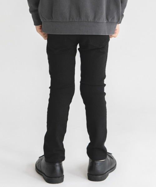 BRANSHES(ブランシェス)の「【あったか】プレミアムストレッチ裏起毛パンツ(チノパンツ・キッズ・ブラック/ネイビー/グレー/ベージュ・100/110/150/140/90/120/130)」の7枚目の写真