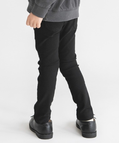 BRANSHES(ブランシェス)の「【あったか】プレミアムストレッチ裏起毛パンツ(チノパンツ・キッズ・ブラック/ネイビー/グレー/ベージュ・100/110/150/140/90/120/130)」の8枚目の写真