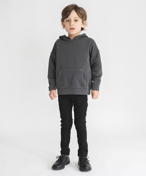 BRANSHES(ブランシェス)の「【あったか】プレミアムストレッチ裏起毛パンツ(チノパンツ・キッズ・ブラック/ネイビー/グレー/ベージュ・100/110/150/140/90/120/130)」の11枚目の写真