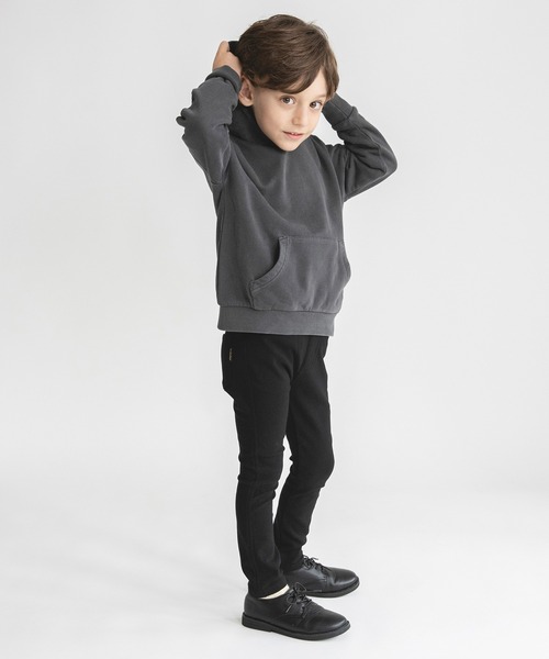 BRANSHES(ブランシェス)の「【あったか】プレミアムストレッチ裏起毛パンツ(チノパンツ・キッズ・ブラック/ネイビー/グレー/ベージュ・100/110/150/140/90/120/130)」の10枚目の写真